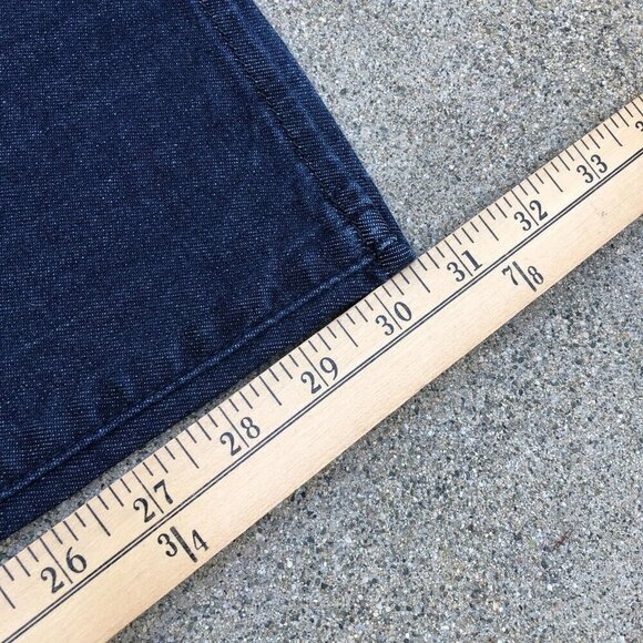 ROCK & REPUBLIC Straight Leg Jeans Women's 12 Blue Denim Mid Rise Dark W…​ - Picture 8 of 8